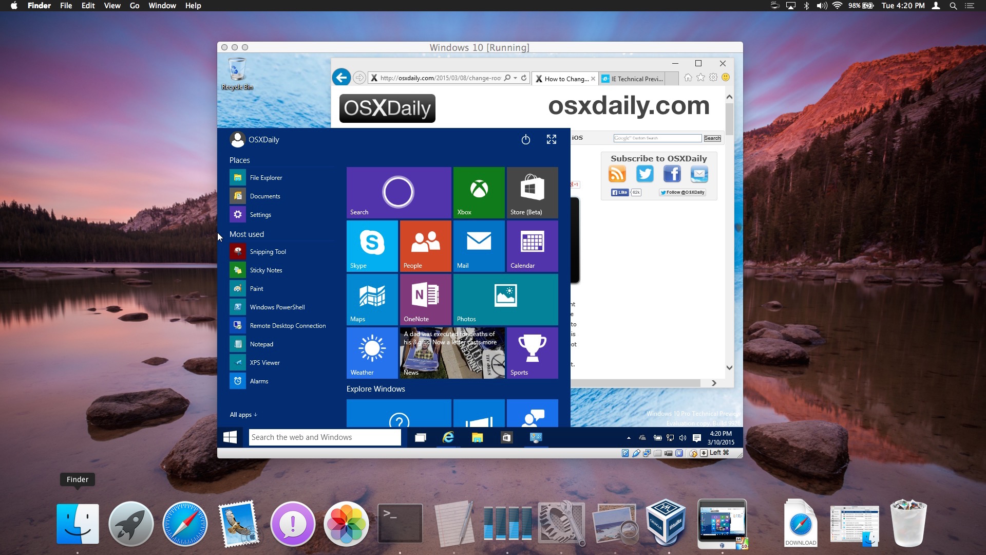 Download Mac Os X Yosemite Iso For Windows